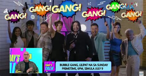 'Bubble Gang' is moving to a new time slot! .